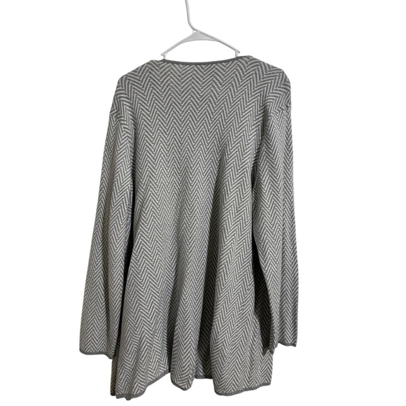 Vince Camuto Herringbone Open Front Cardigan Size: XL - Picture 8 of 8
